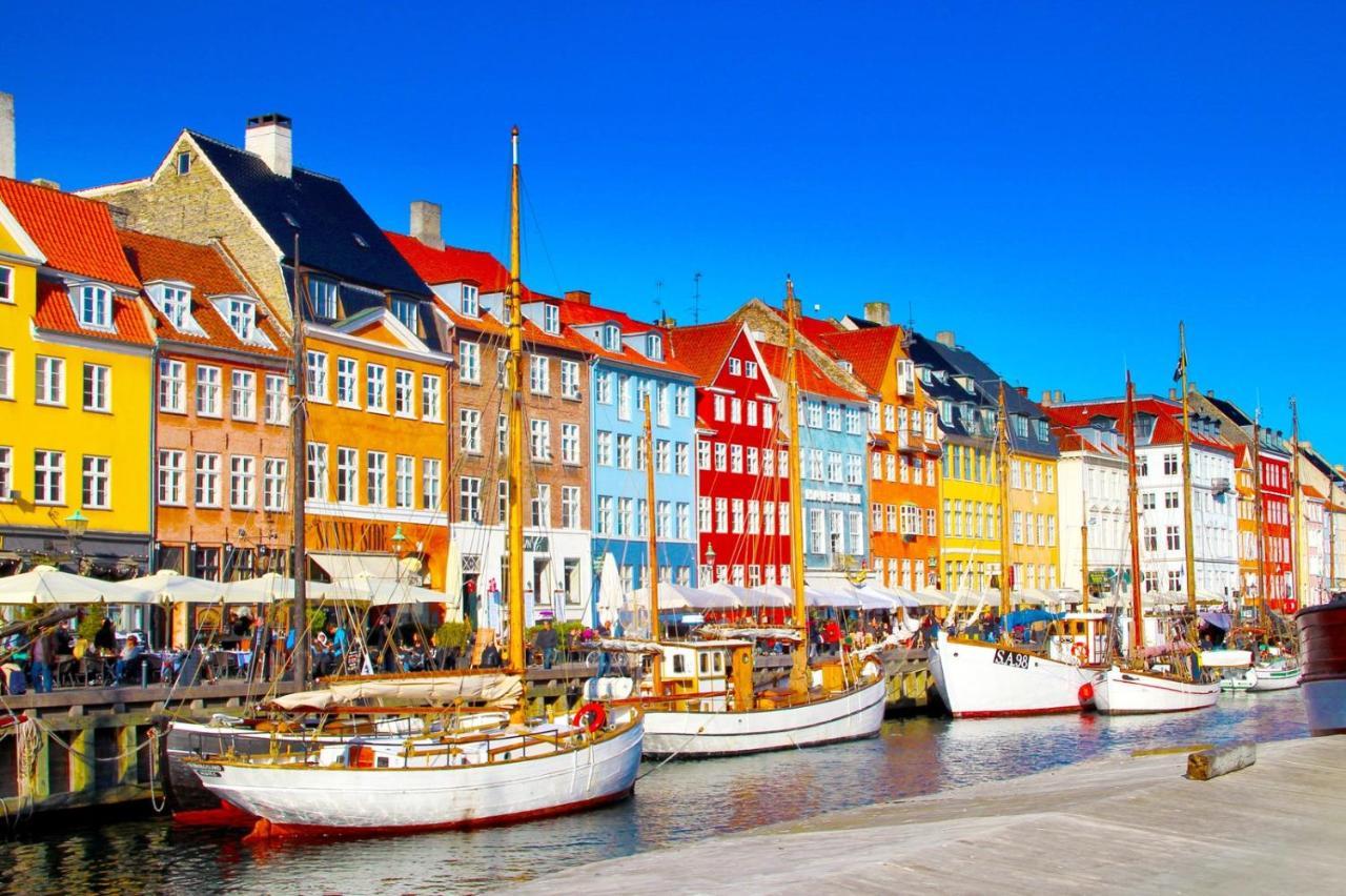 Central Copenhagen Apt With Balcony, Free Parking W Elevator المظهر الخارجي الصورة