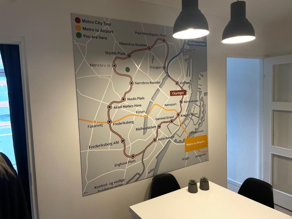 Central Copenhagen Apt With Balcony, Free Parking W Elevator المظهر الخارجي الصورة